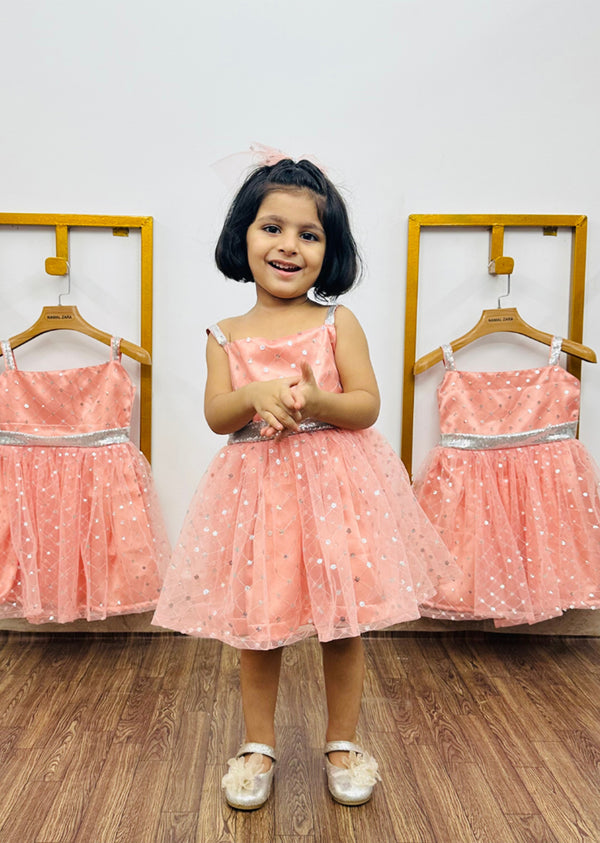 Peach Princess Dress